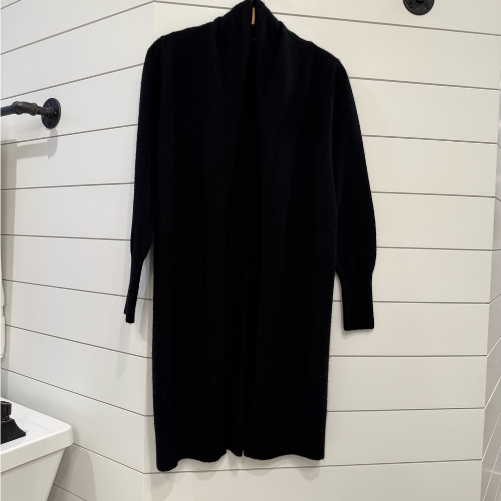 Quince Mongolian Cashmere Duster Cardigan Sweater